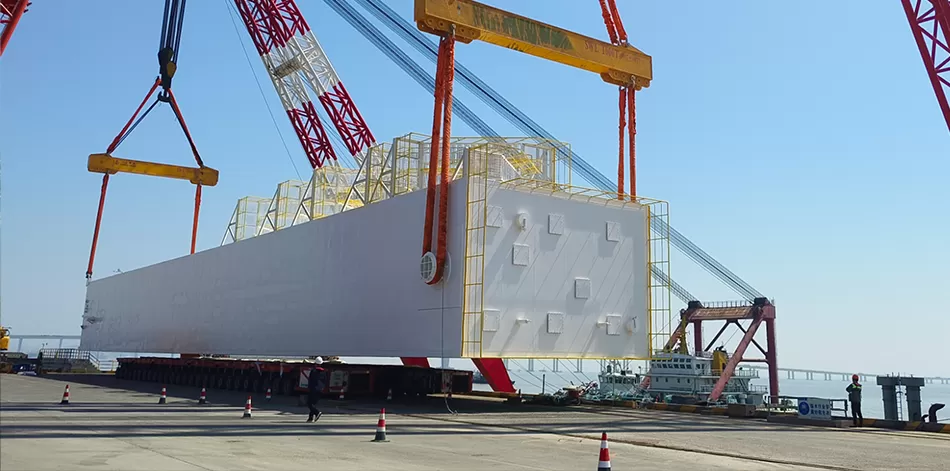 Fortune`s 1st set of product - Large Modular Air Separation Cold Box Shipment