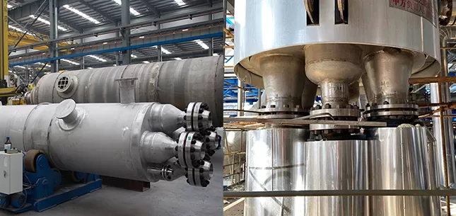 Synthetic ammonia raw material structure adjustment and co-production 600,000 tons/year ethylene glycol project
